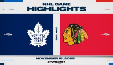 NHL Highlights | Maple Leafs vs. Blackhawks - November 15, 2025