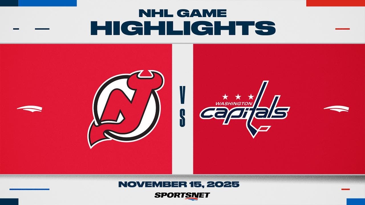 NHL Highlights | Devils vs. Capitals - November 15, 2025