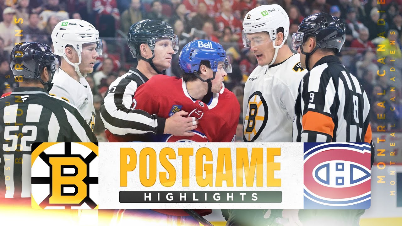 CONDENSED GAME: Boston Bruins vs. Montreal Canadiens - 11/15/2025