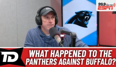 What was the cause of the Carolina Panthers’ blowout loss to Buffalo?
