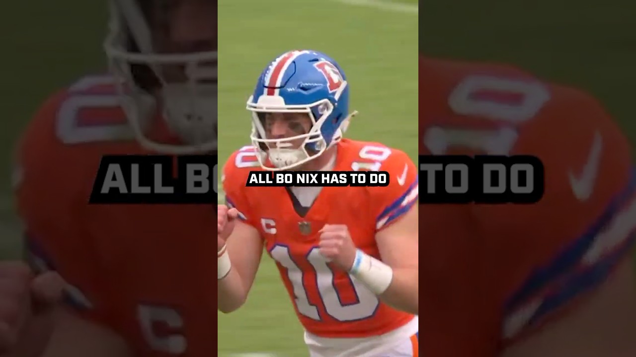 If Bo Nix Levels Up 1 More Time For Broncos 👀