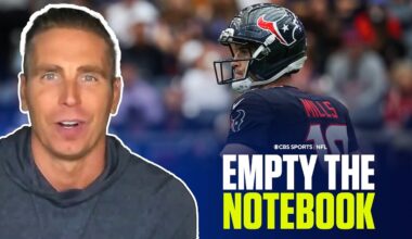 Empty the Notebook Week 10: Jaguars vs Texans | QB Davis Mills got his first start since 2022