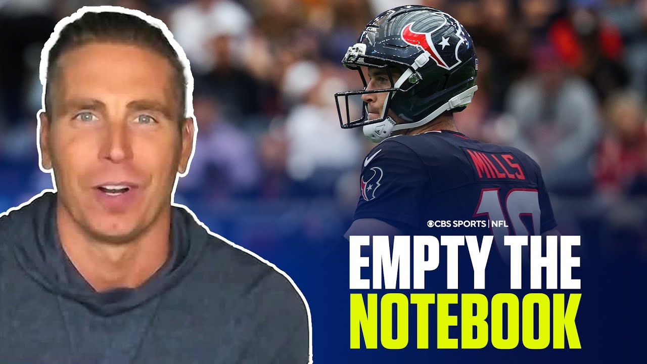 Empty the Notebook Week 10: Jaguars vs Texans | QB Davis Mills got his first start since 2022