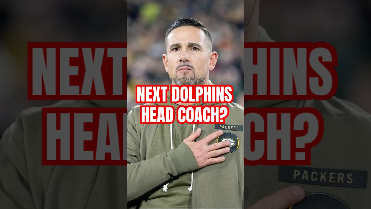 Could Matt LaFleur Be The NEXT Head Coach Of The Miami Dolphins? #shorts #nfl #miamidolphins
