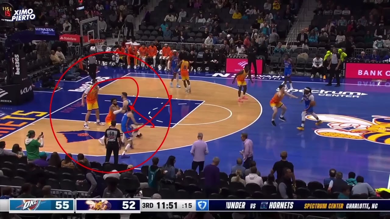 CHARLOTTE HORNETS horrifying coaching vs. OKLAHOMA CITY THUNDER