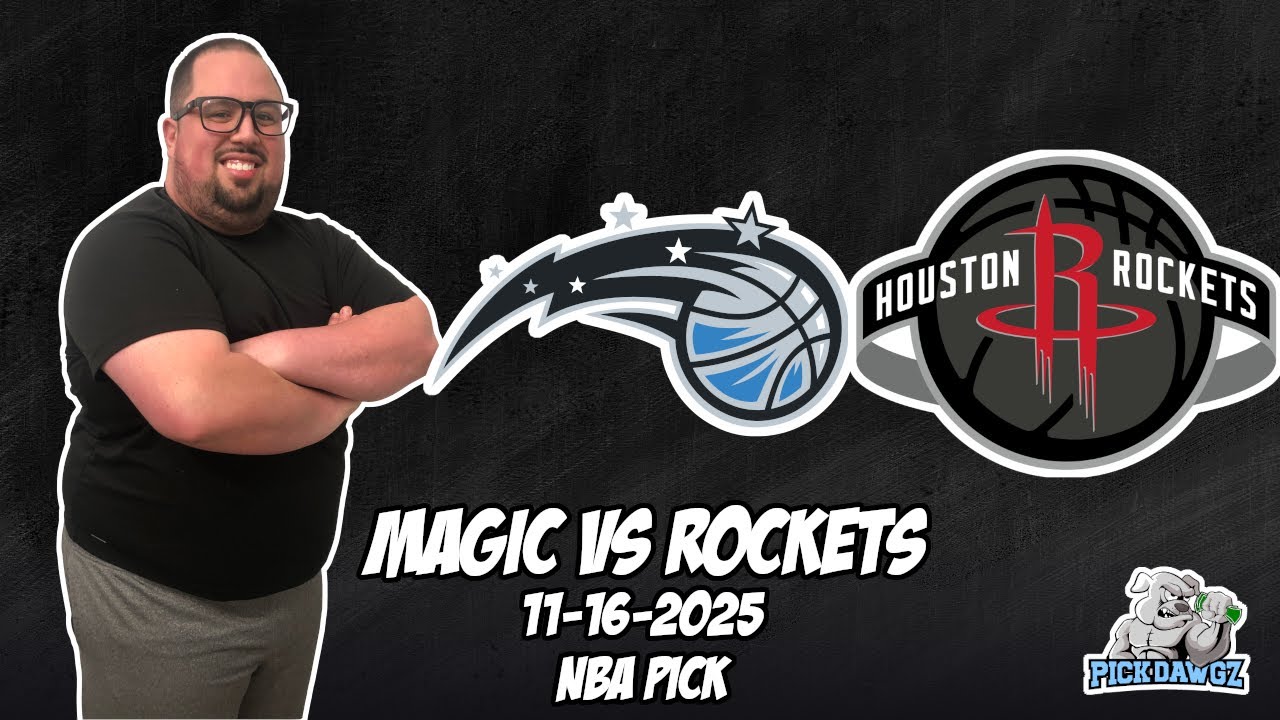 Orlando Magic vs Houston Rockets 11/16/25 NBA Free Picks & Prediction | NBA Betting Tips