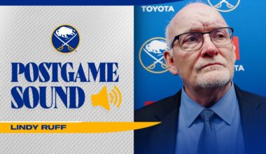 "The Guys Wanted It For Rasmus" | Lindy Ruff After Buffalo Sabres Overtime Win In Detroit