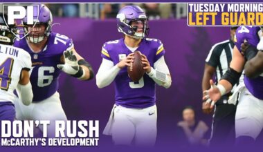 Jeremiah Sirles: Don't rush JJ McCarthy's development