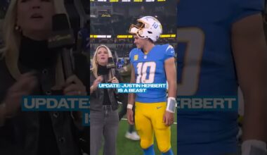 justin herbert is a beast 😮‍💨