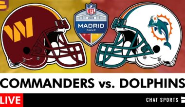 Commanders vs. Dolphins Live Streaming Scoreboard, Free Play-By-Play, Highlights | NFL Week 11