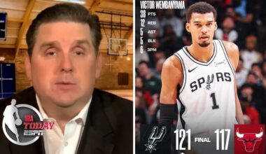NBA TODAY | Victor Wembanyama is "new face of the NBA" - Brian Windhorst on Spurs win over Bulls