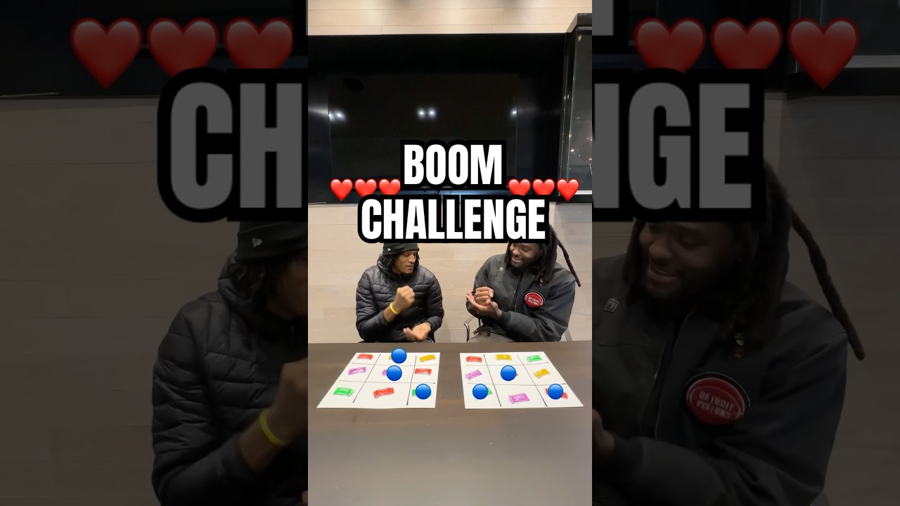 Do they need to run this back? #nba #detroitpistons #boomchallenge