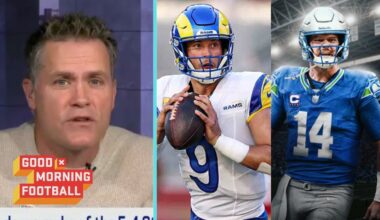 GMFB | Kyle Brandt bold prediction Seahawks vs. Rams: Sam Darnold or Matthew Stafford?
