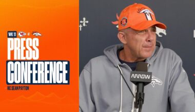 HC Sean Payton discusses Broncos’ depth amid injuries: ‘It has to be the next man up’