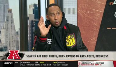 FIRST TAKE | Pats, Colts & Broncos are the scary trio in AFC, NOT Chiefs, Bills & Ravens - Stephen A
