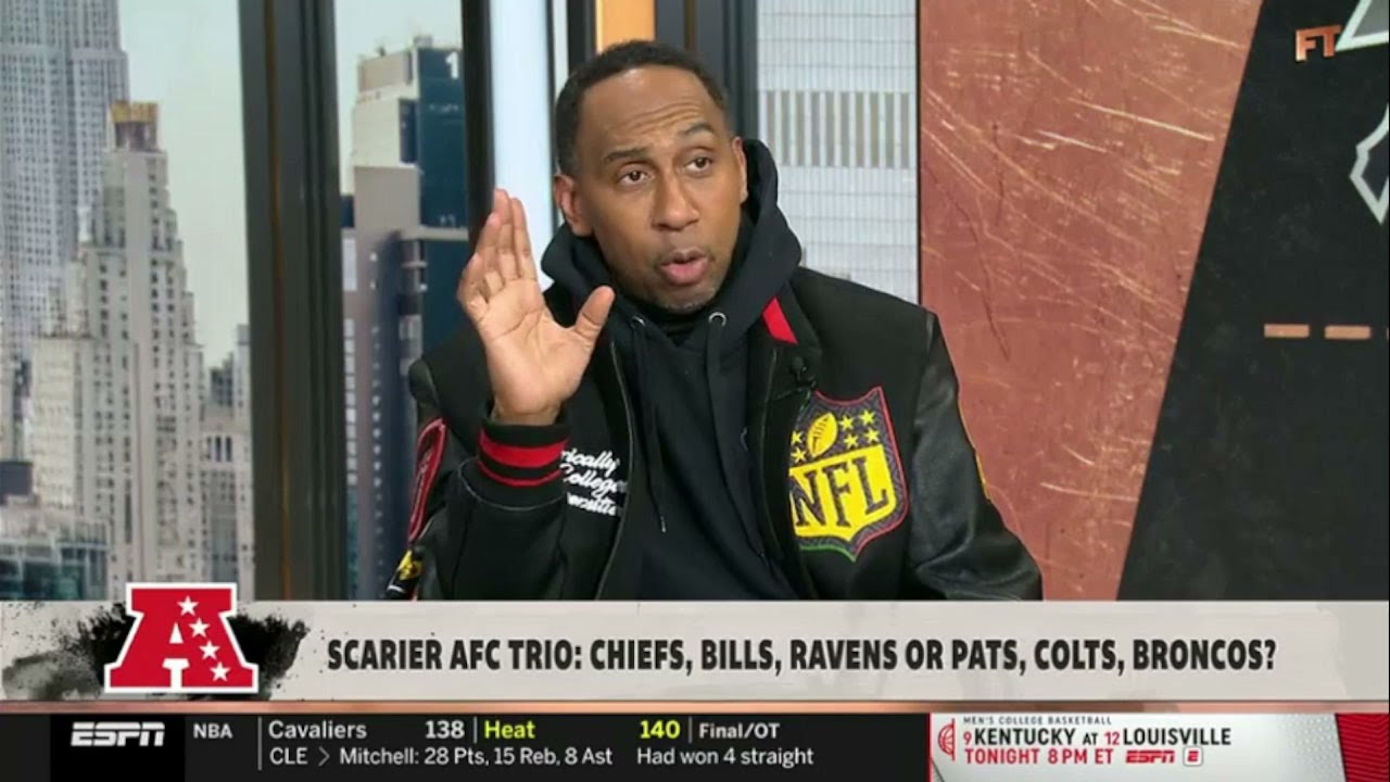 FIRST TAKE | Pats, Colts & Broncos are the scary trio in AFC, NOT Chiefs, Bills & Ravens - Stephen A