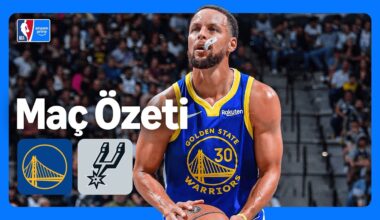 Golden State Warriors - San Antonio Spurs | Maç Özeti | NBA | Prime Video Türkiye