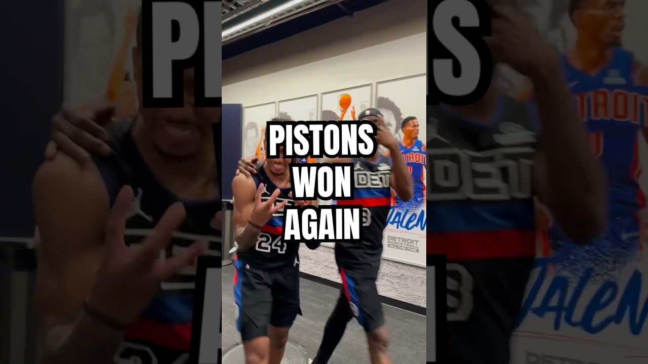 TELL EM TO STOP PLAYING WITH US #nba #detroitpistons