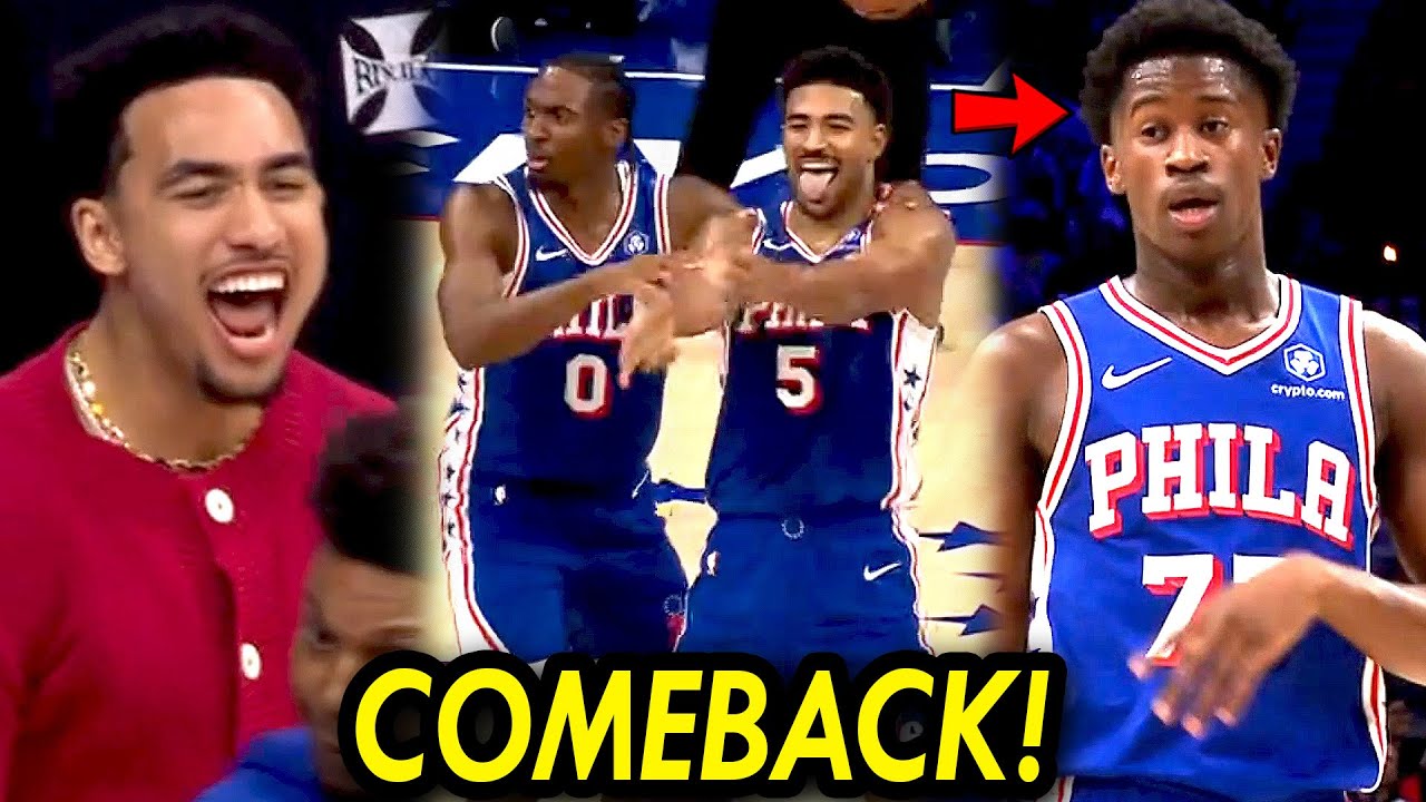 NEW RECORD! Burado ni Edgecombe ang Record ni Iverson, COMEBACK sa dulo ang Sixers!