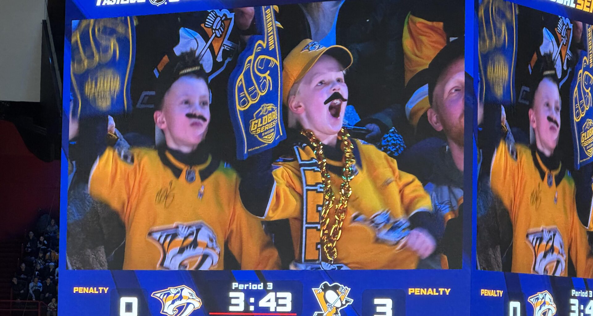 Penguins fan posting in peace…