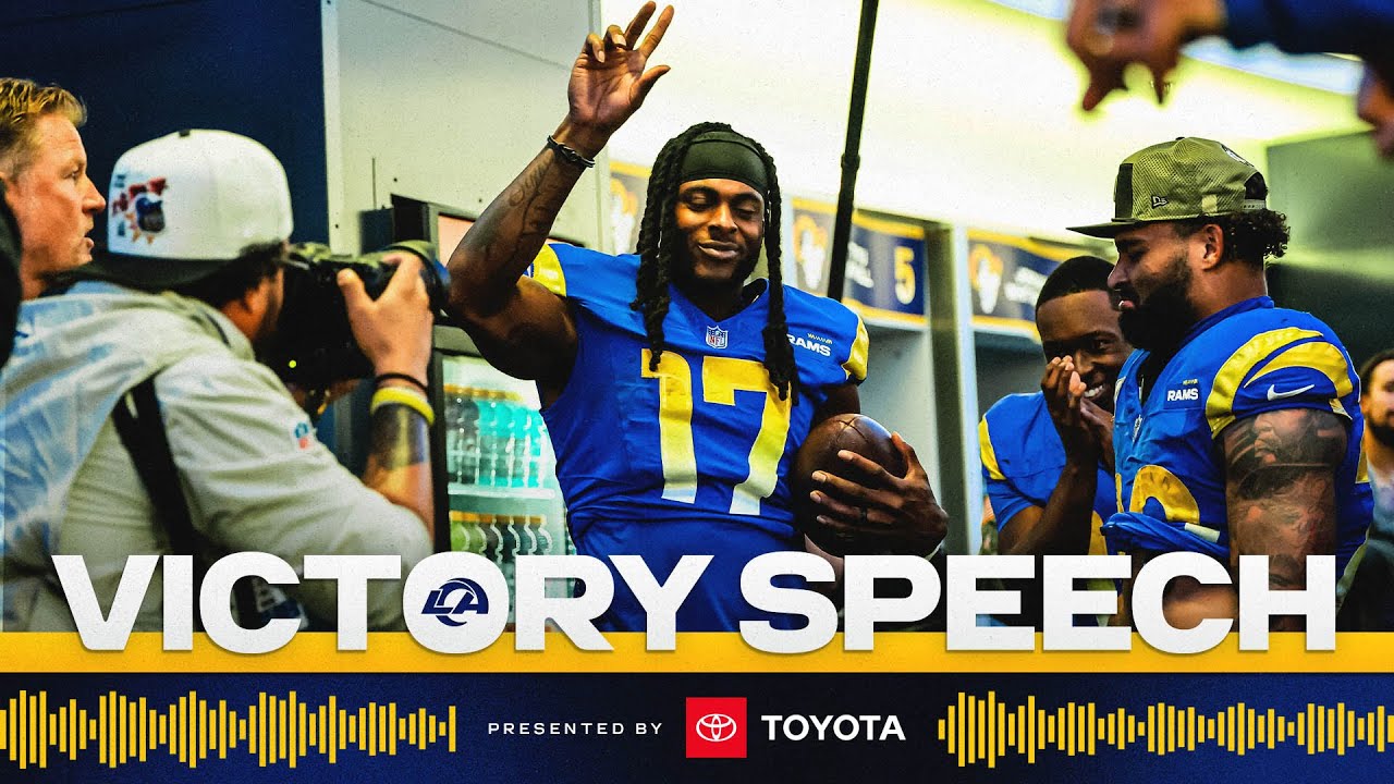 “I LOVE THIS TEAM!” Sean McVay’s Victory Speech After Week 9 Win Over Saints