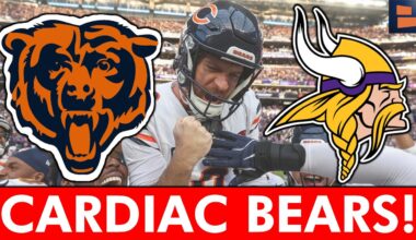 CARDIAC BEARS! Chicago Bears BEAT Minnesota Vikings On Cairo Santos Walk-Off Field Goal!
