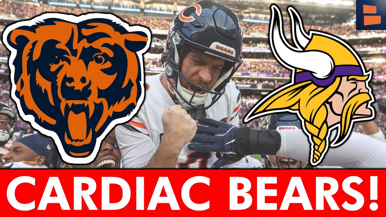CARDIAC BEARS! Chicago Bears BEAT Minnesota Vikings On Cairo Santos Walk-Off Field Goal!