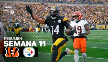 Cincinnati Bengals vs Pittsburgh Steelers | Resumen NFL en español - Semana 11 | NFL Highlights 2025