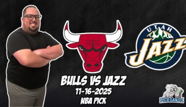 Chicago Bulls vs Utah Jazz 11/16/25 NBA Free Picks & Prediction | NBA Betting Tips