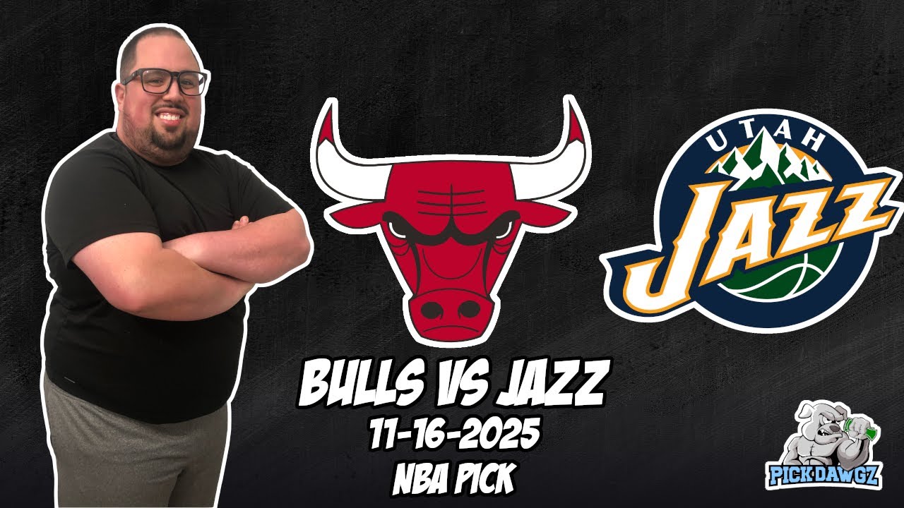 Chicago Bulls vs Utah Jazz 11/16/25 NBA Free Picks & Prediction | NBA Betting Tips