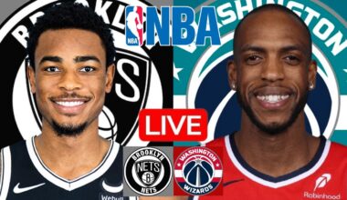 LIVE: BROOKLYN NETS vs WASHINGTON WIZARDS | NBA | PLAY BY PLAY | SCOREBOARD