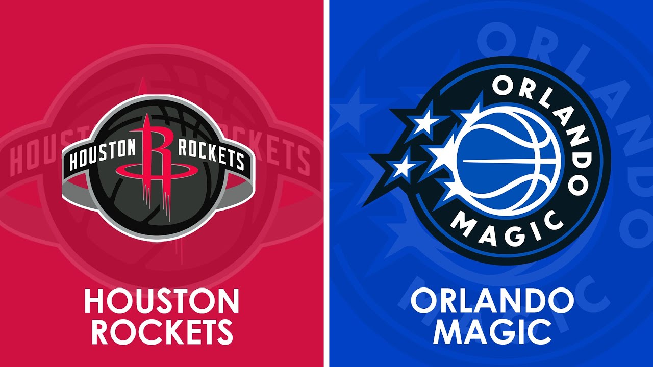 Houston Rockets vs Orlando Magic NBA Live Scoreboard