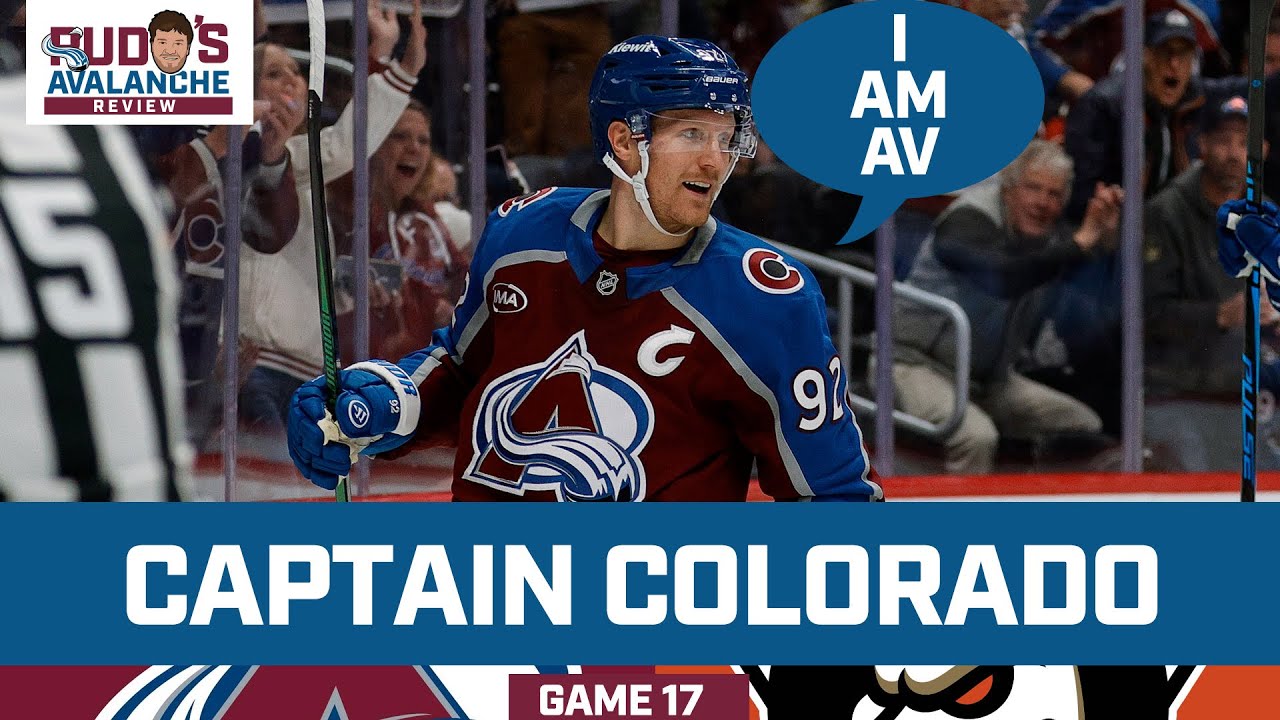 Gabe Landeskog Is The Colorado Avalanche | Avalanche Review Game 17