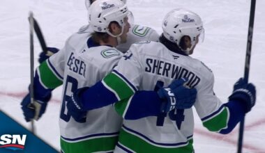 Canucks Stun Lightning With Three Goals In Under Two Minutes