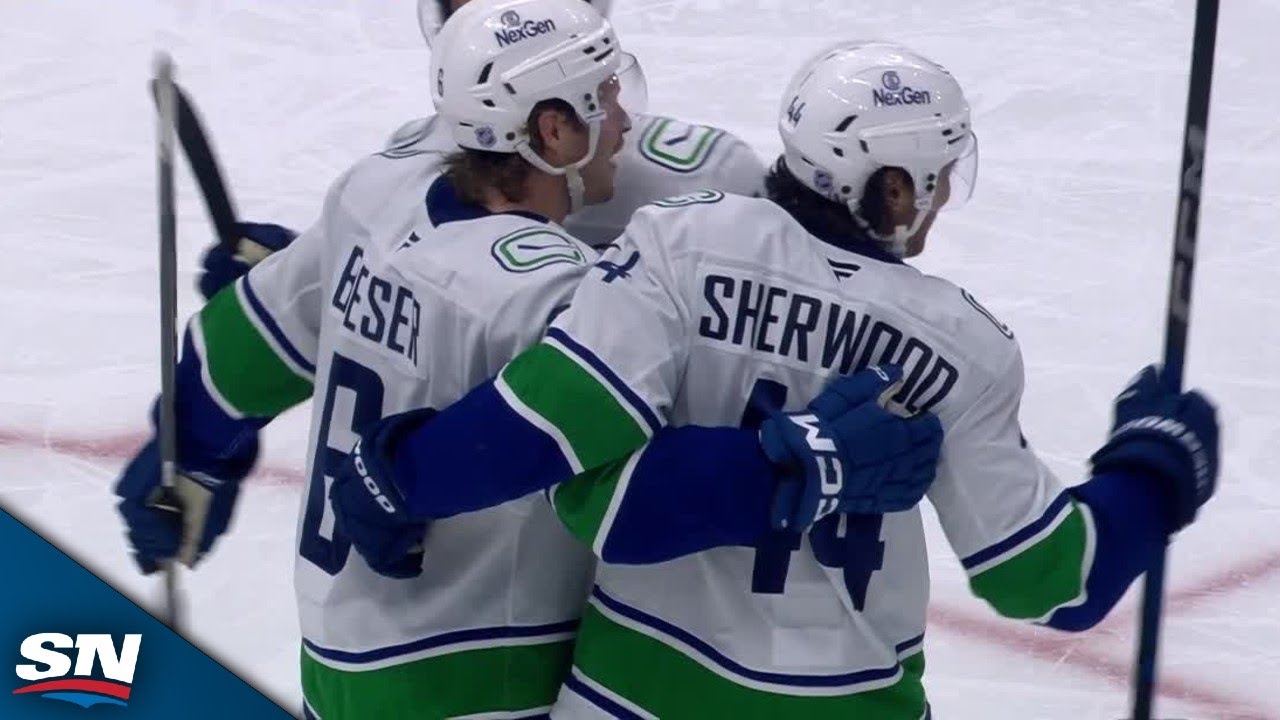 Canucks Stun Lightning With Three Goals In Under Two Minutes