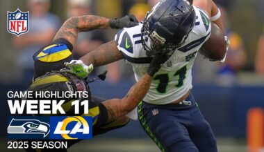 Seattle Seahawks vs. Los Angeles Rams Game Highlights | NFL 2025 Season Week 11