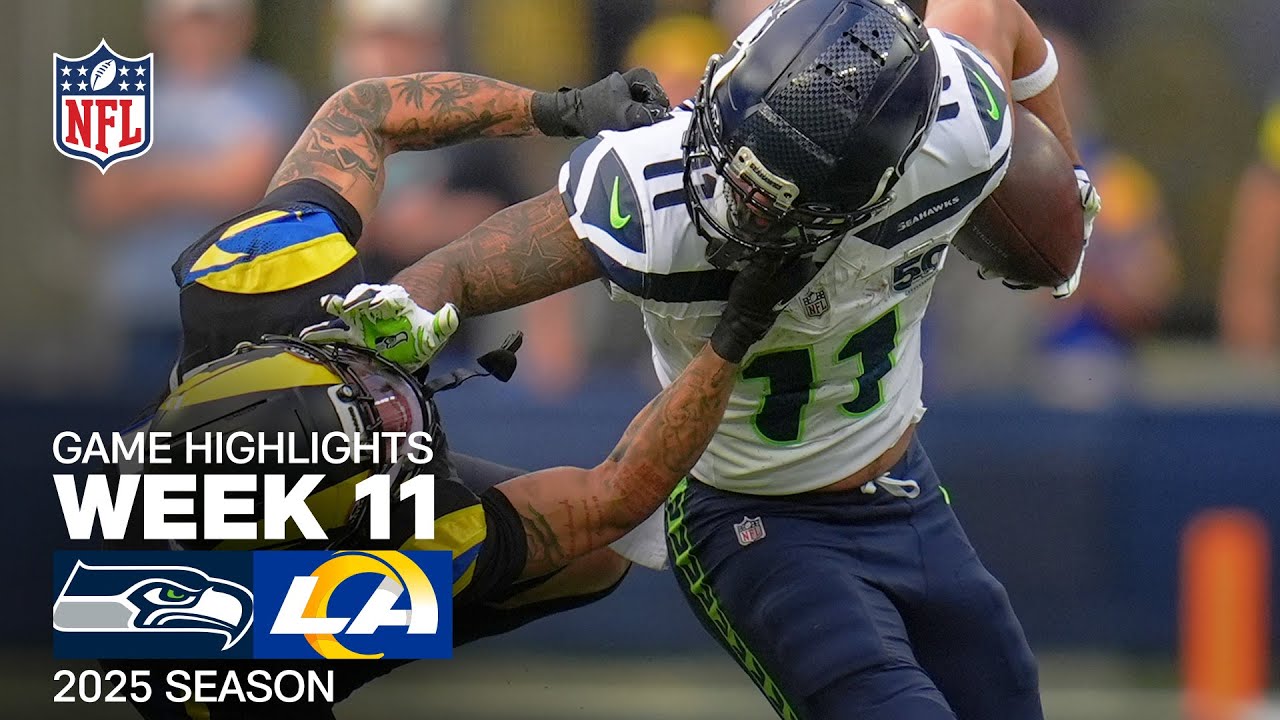 Seattle Seahawks vs. Los Angeles Rams Game Highlights | NFL 2025 Season Week 11