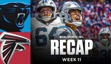 Bryce Young's big day helps Panthers SURVIVE Falcons in OT | Atlanta's season is 'disco dead'