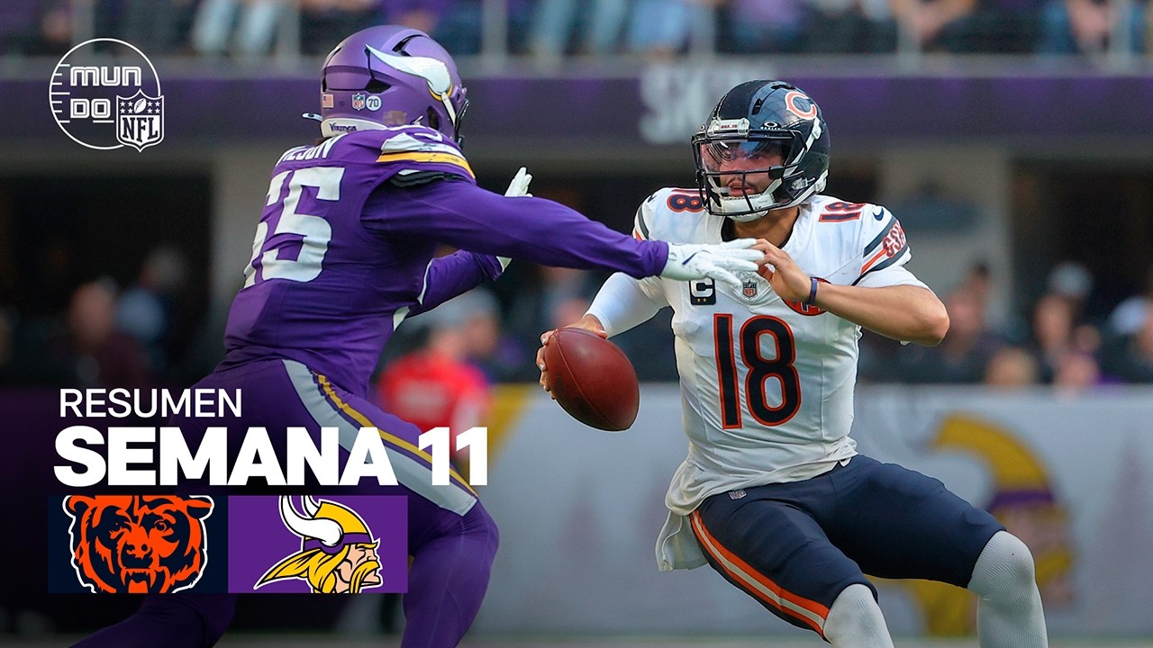 Chicago Bears vs. Minnesota Vikings | Resumen NFL en español - Semana 11 | NFL Highlights 2025