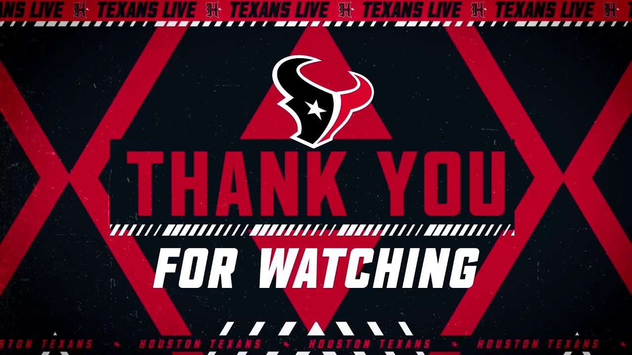 LIVE: The Houston Texans address the media