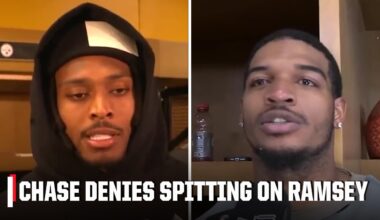 'I ain't spit on nobody' - Ja'Marr Chase & Jalen Ramsey react to their altercation | NFL on ESPN