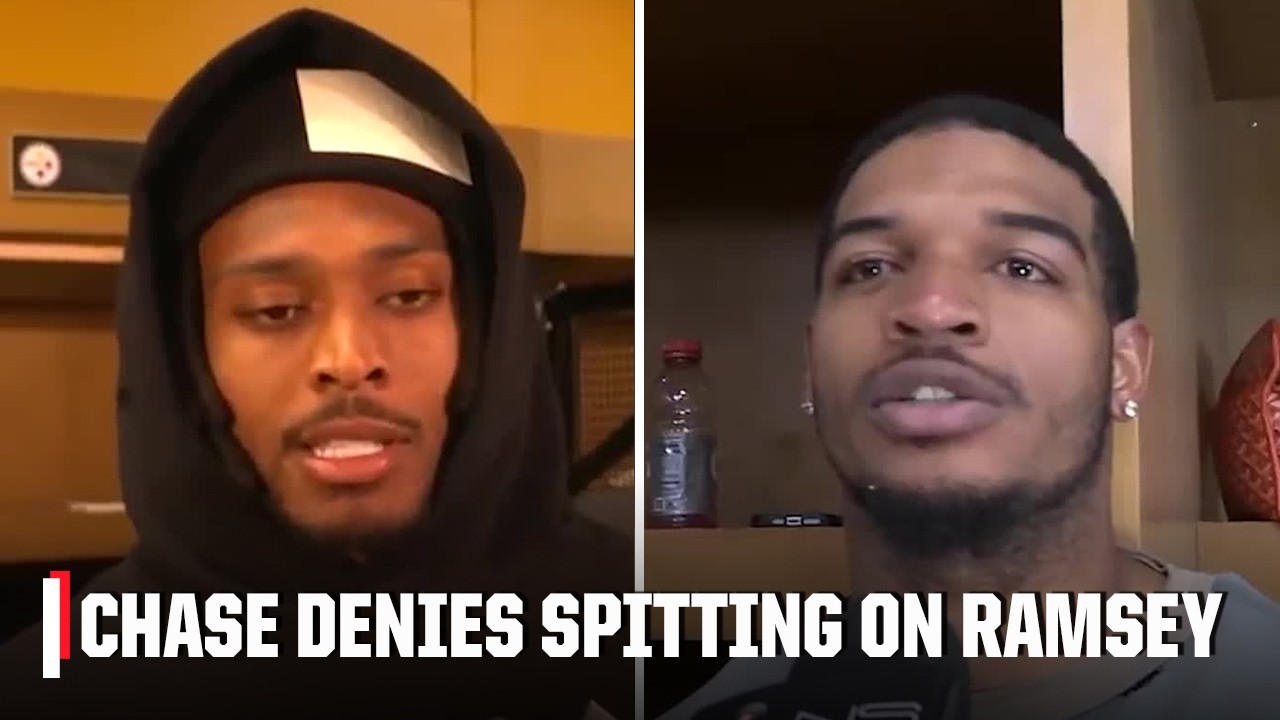 'I ain't spit on nobody' - Ja'Marr Chase & Jalen Ramsey react to their altercation | NFL on ESPN