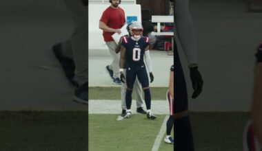 We decided to mic up the silent assassin in Tampa 😅 #micdup #patriots #nfl #shorts