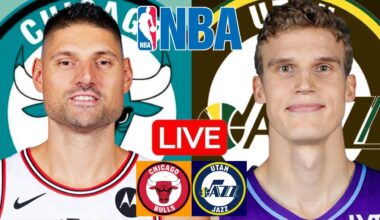 LIVE: CHICAGO BULLS vs UTAH JAZZ | NBA | PLAY BY PLAY | SCOREBOARD