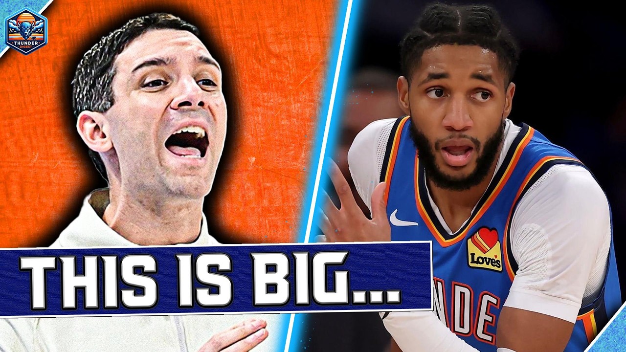 This is EXACTLY what the Thunder NEEDED...