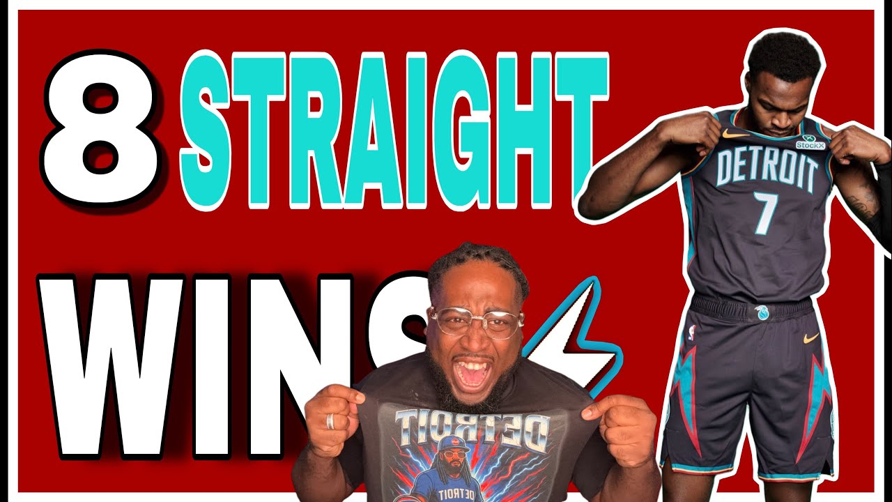 Detroit Pistons WIN 8th Straight vs Bulls with EVERYBODY OUT!!! 🤯🔥