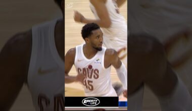 🔥 Spida is goin crazy in the fourth! #LetEmKnow #Cavs #DonovanMitchell #NBA #Shorts