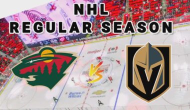 Minnesota Wild vs Vegas Golden Knights | 2025 NHL Regular Season Live Play by Play Score