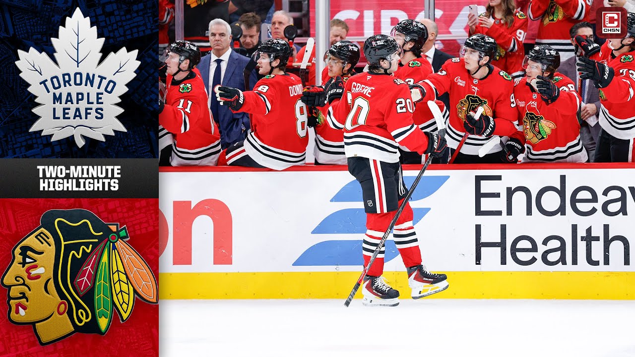 Toronto Maple Leafs vs. Chicago Blackhawks (11/15/25) | Game Highlights | CHSN Blackhawks
