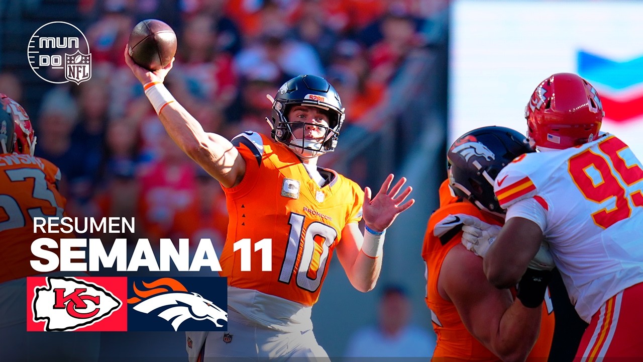 Kansas City Chiefs vs. Denver Broncos | Resumen NFL en español - Semana 11 | NFL Highlights 2025